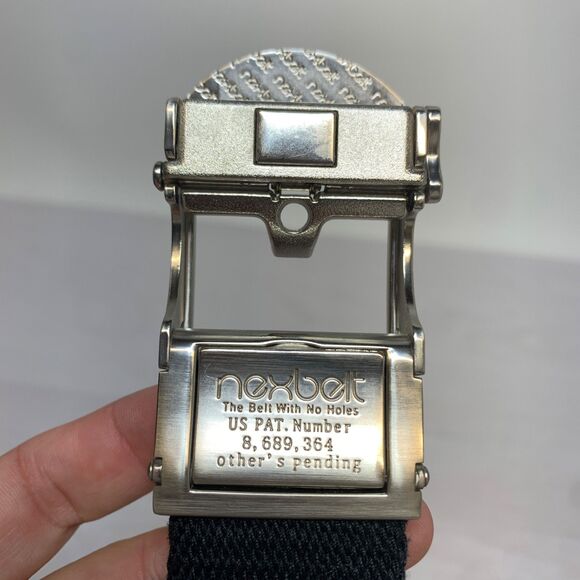 Nexbelt Del Mar Country Club Ratchet Mens Belt Black Golf Adjustable No Holes main image 4